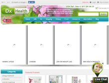 Tablet Screenshot of dx-health.com